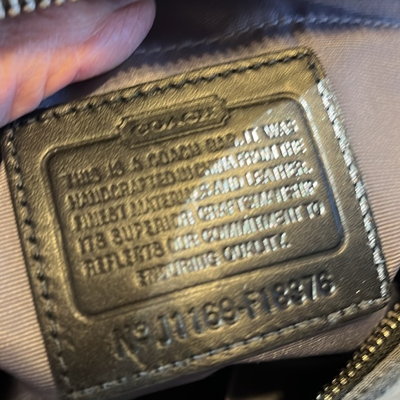 COACH ADDISON SIGNATURE BLACK NYLON TRAVEL DIAPER BAG F18376 - Picture 13 of 16